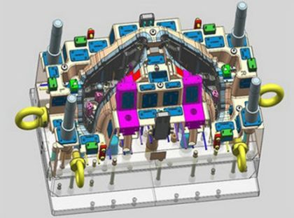 3D-чертеж пресс-формы
